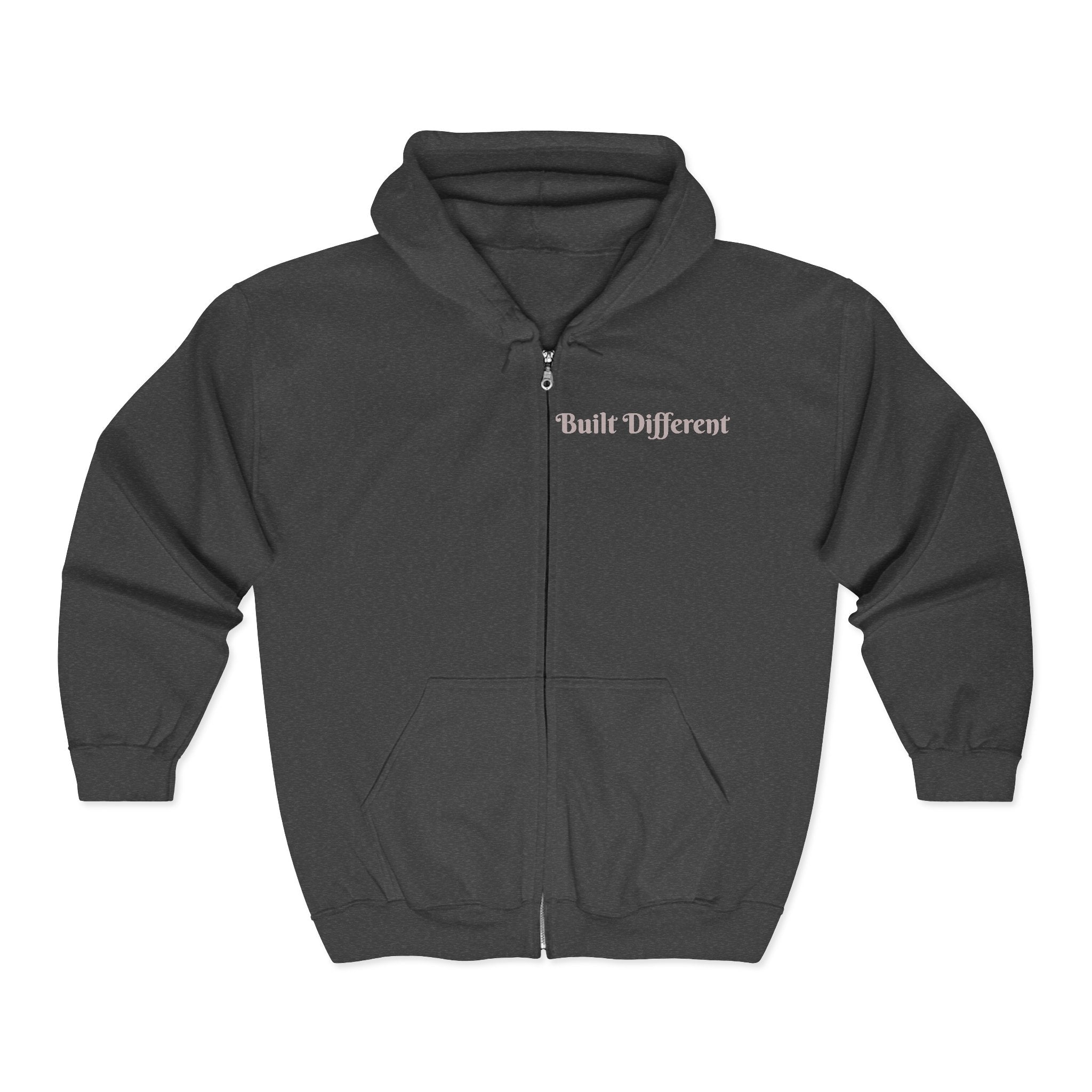 Strength Has No Status hoodie | Full Zip Sweatshirt