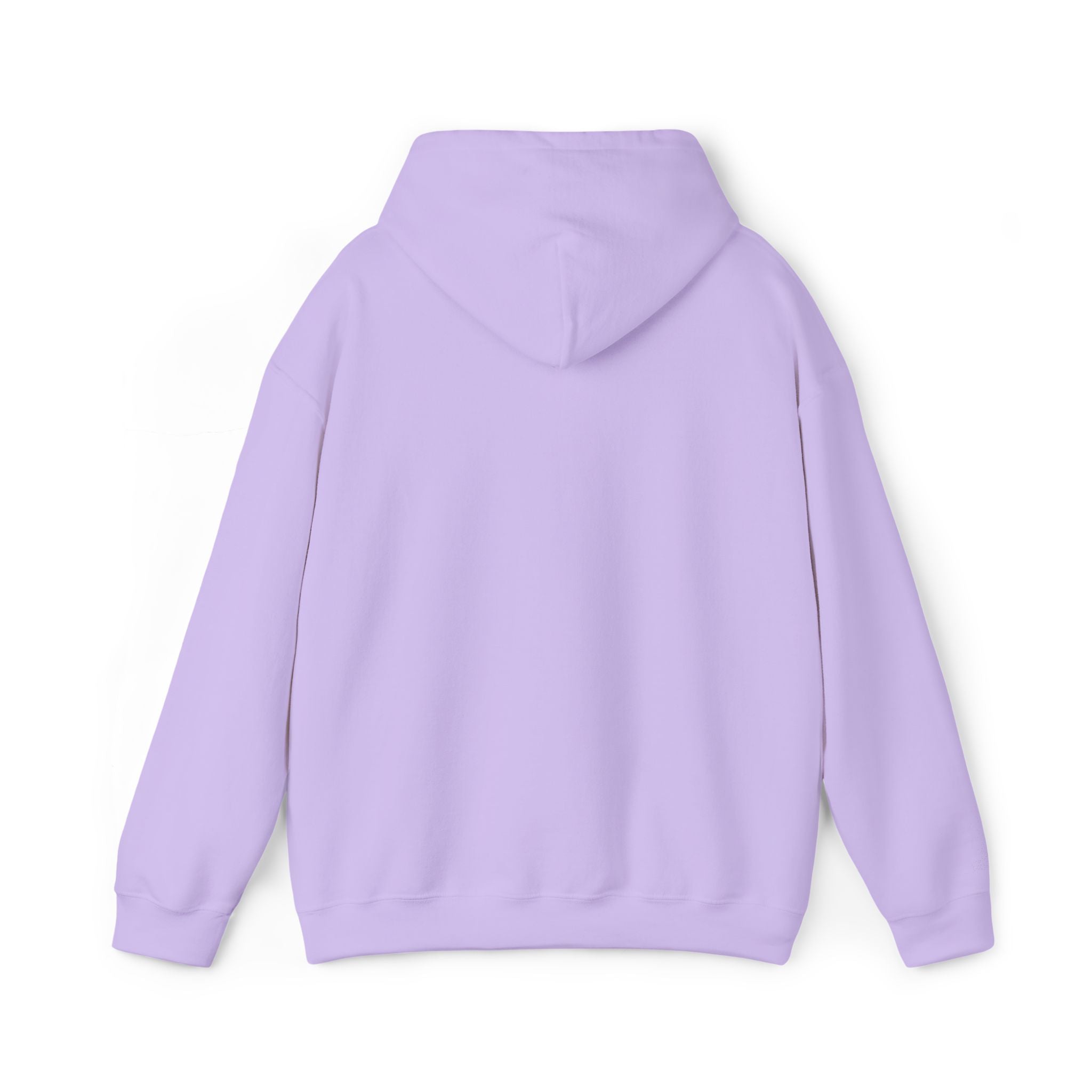 Hoodie — Minimal Small Chest Text Hoodie, Subtle White Comfort Pullover