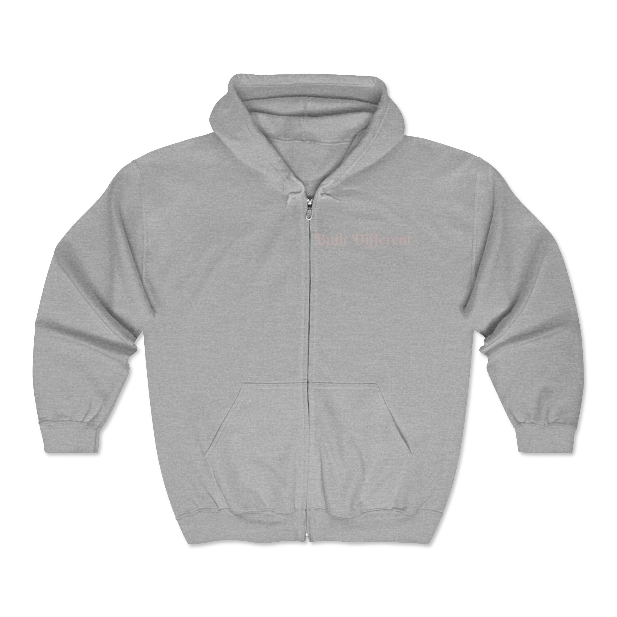 Strength Has No Status hoodie | Full Zip Sweatshirt