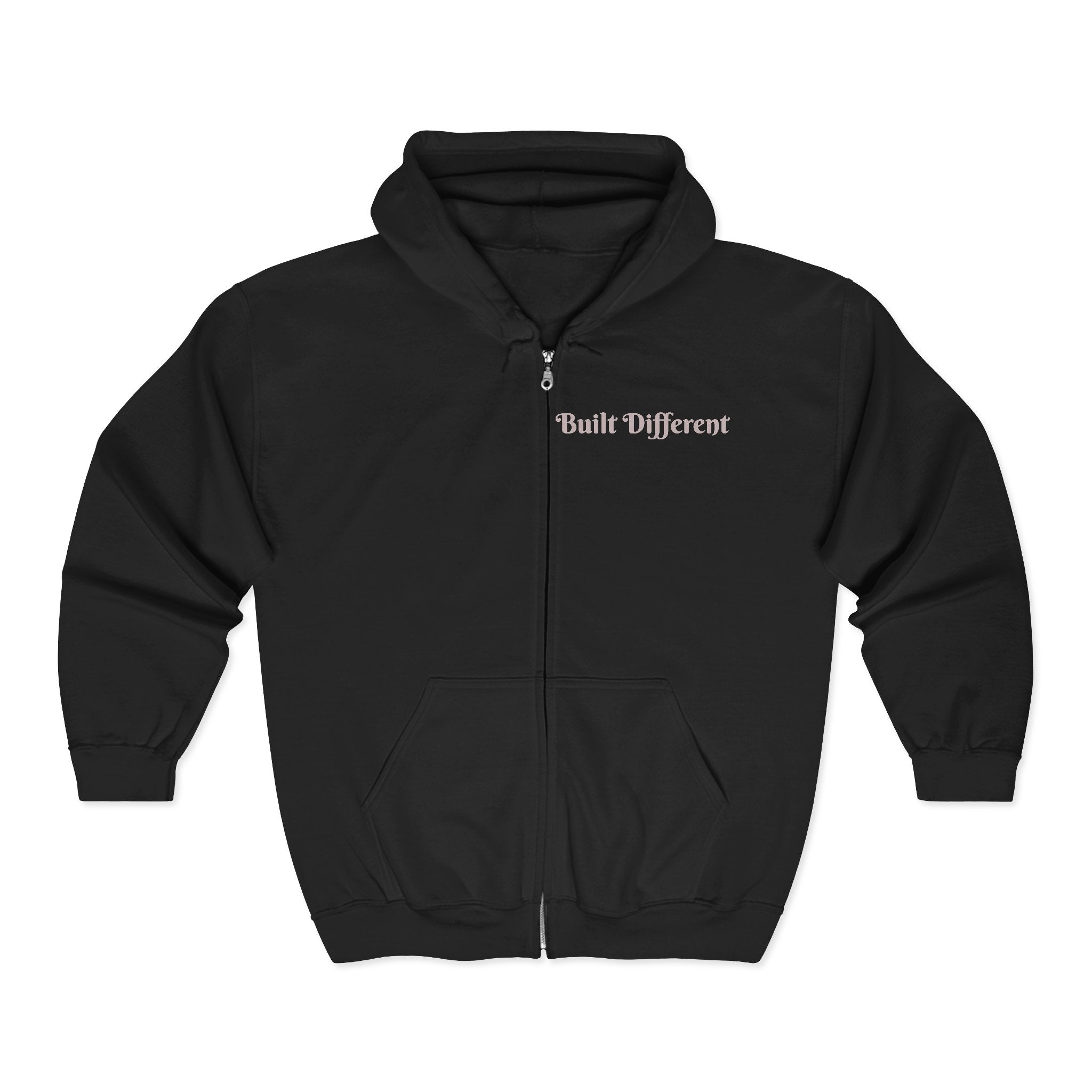 Strength Has No Status hoodie | Full Zip Sweatshirt